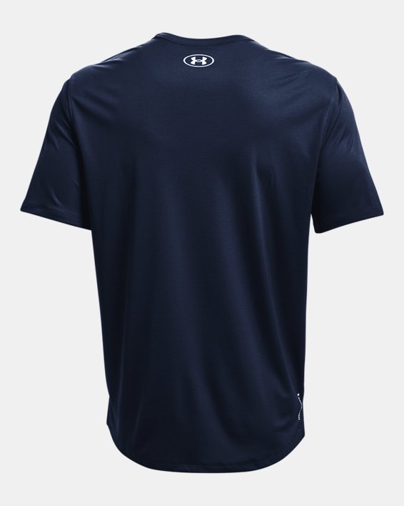 Men's UA CoolSwitch Short Sleeve in Blue image number 5